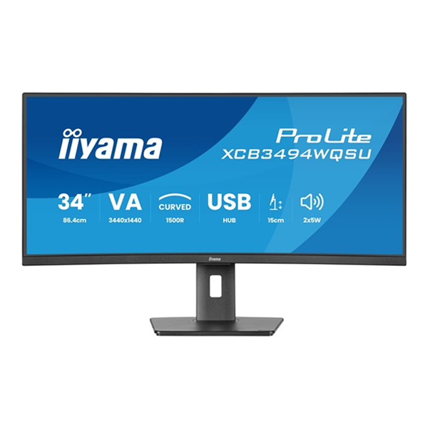 iiyama ProLite XCB3494WQSU-B1 iiyama ProLite XCB3494WQSU-B1