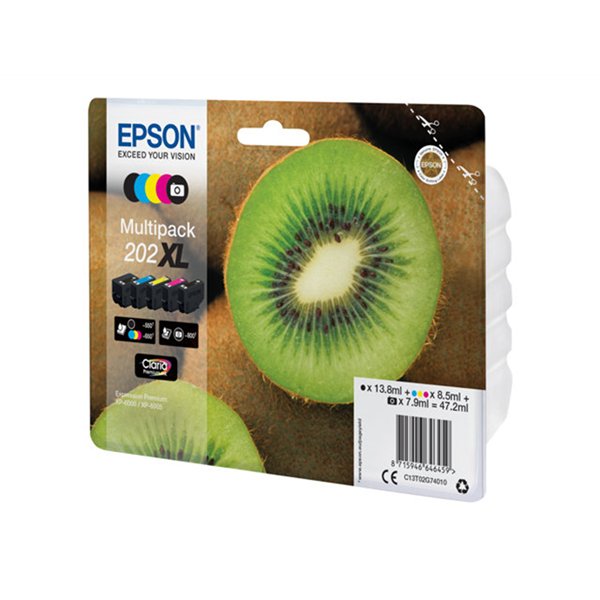 Ink/202XL Kiwi CMYBPk SEC