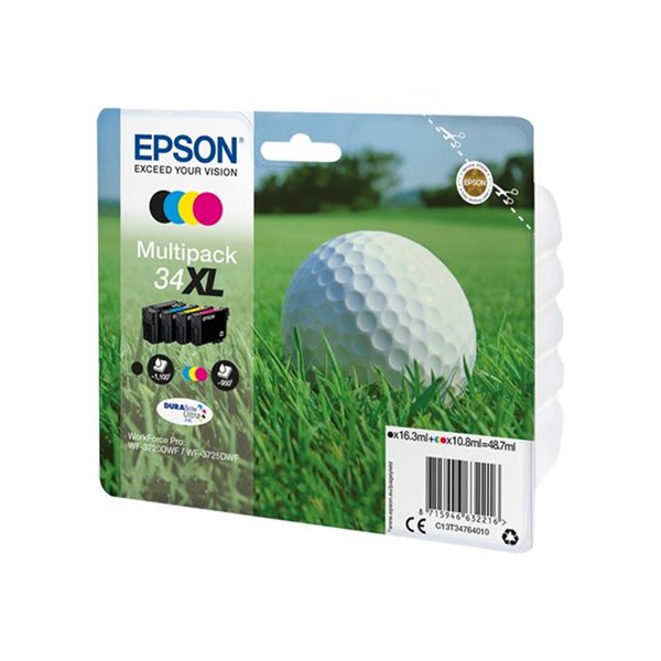 Ink/34XL Golf Ball CMYK