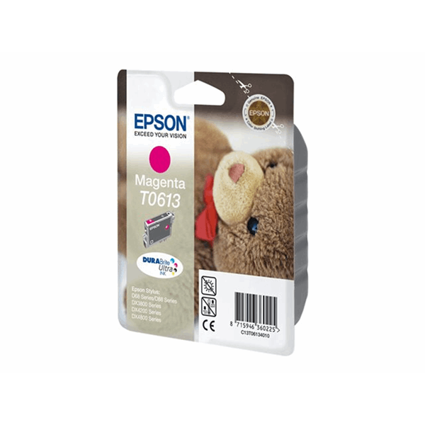 INK CARTRIDGE T0613 MAGENTA 8ML BLISTER INK CARTRIDGE T0613 MAGENTA 8ML BLISTER