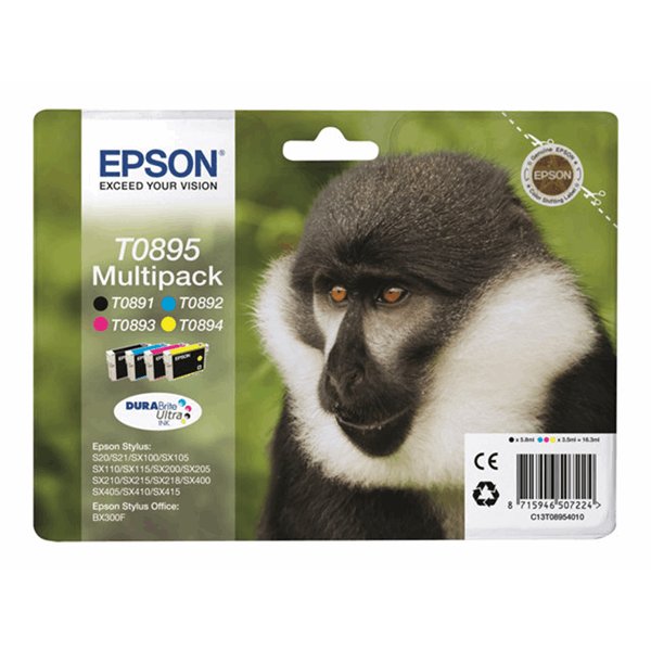 Ink Cartridge T0895 Multipack