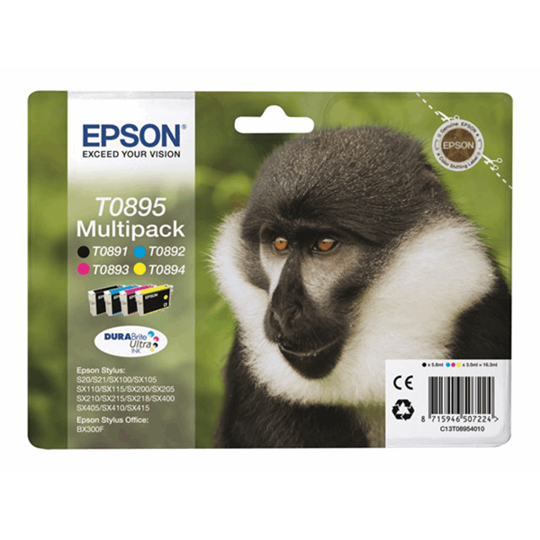Ink Cartridge T0895 Multipack Ink Cartridge T0895 Multipack