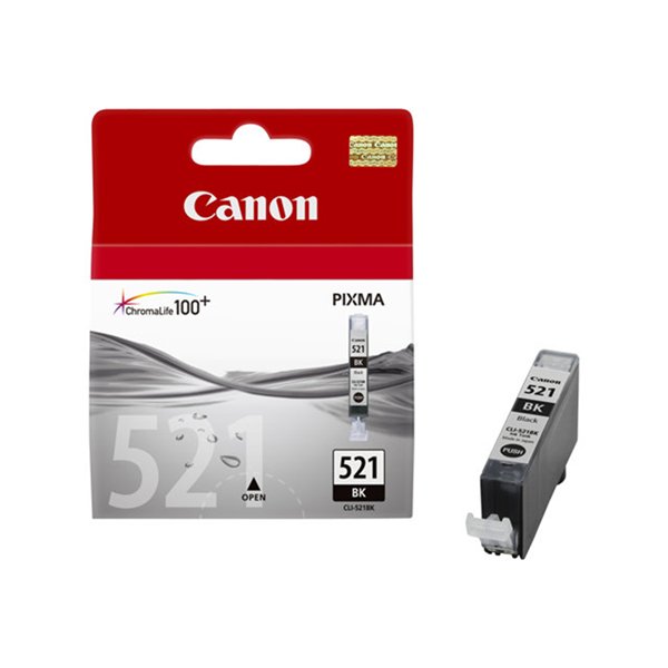 Ink/CLI-521 Cartridge BK BLIST+SEC