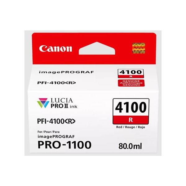 INK PFI-4100 R Red Ink Tank
