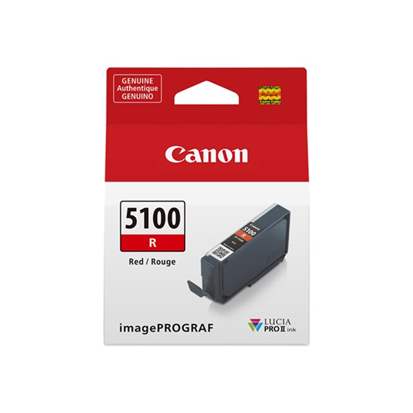 INK PFI-5100 R EUR RED INK TANK