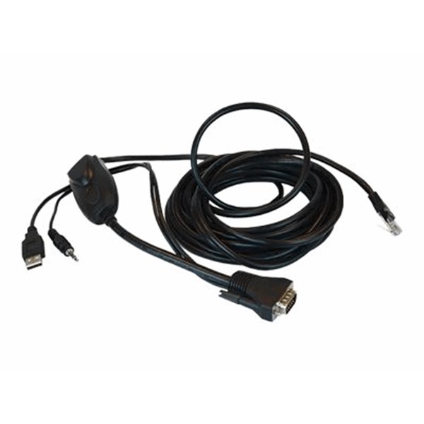Integr KVM Cable for VGA USB and Audio