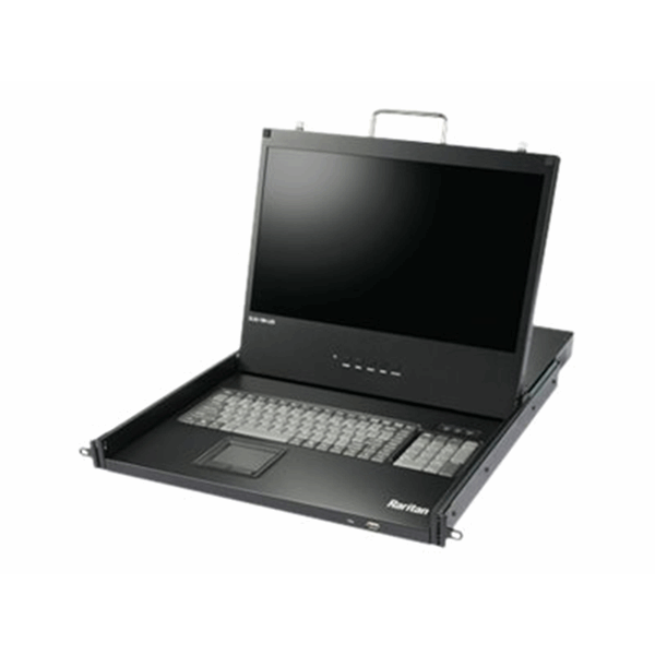 Integrated LX II KVM- switch and 17in LC