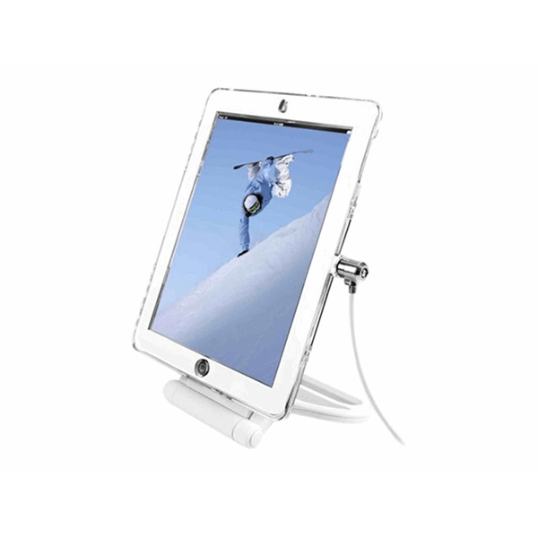 iPad Air Sec Case Clear White Bracket