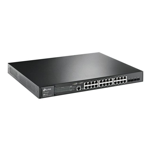 JetStream 28-Port Gigabit L2+ Managed Switch with 24-Port PoE+