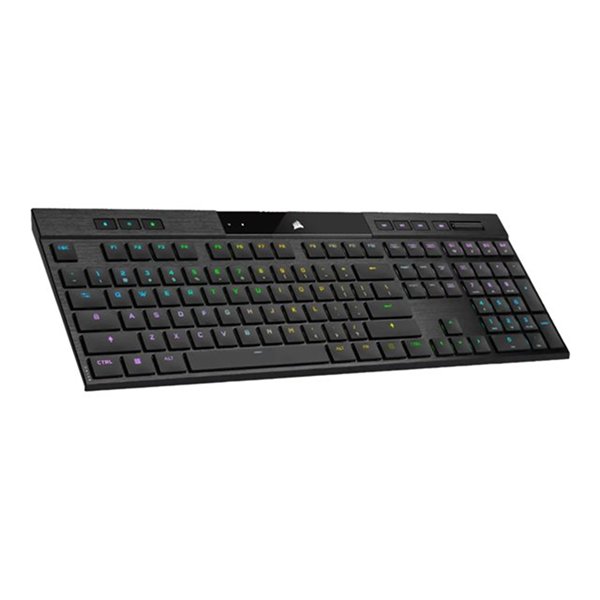 K100 RGB AIR Wireless Ultra-Thin Mechanical Gaming Keyboard Backlit RGB LED CHERRY ULP Tactile Black (CH-913A01U-NA)