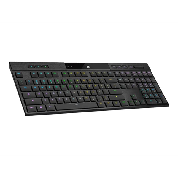 K100 RGB AIR Wireless Ultra-Thin Mechanical Gaming Keyboard Backlit RGB LED CHERRY ULP Tactile Black (CH-913A01U-NA)