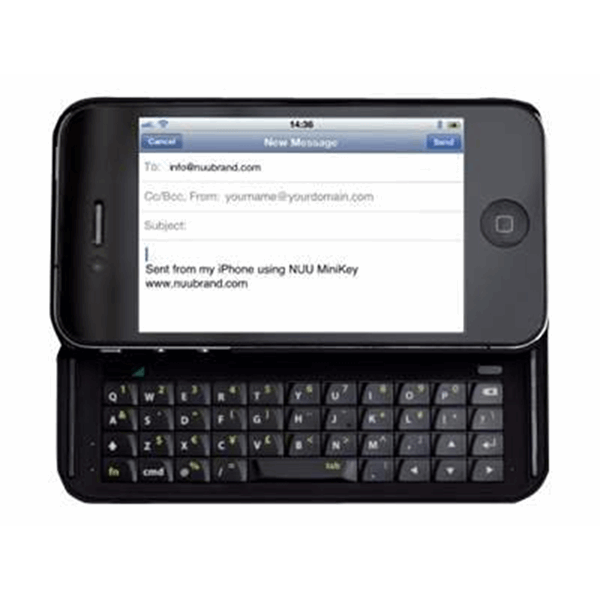K1E iPhone4 sliding clip-On Keyboard UK-Qwerty bluetooth connection