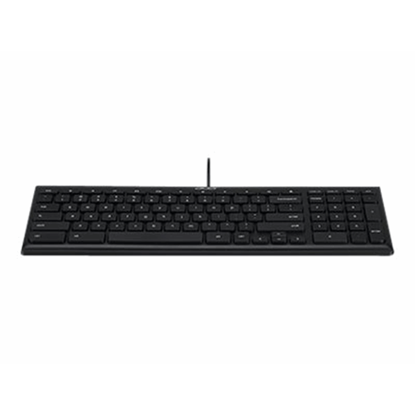 KB OPTION AKB910 CHROME OS KB BLACK 1.8M - US INT - BROWN BOX QWERTY