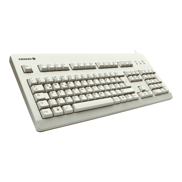 Keyboard G80-3000 grey click USB PS/2 US