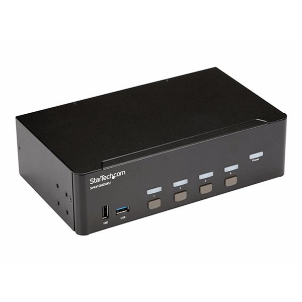 KVM Switch/USB Hub4 Dual Monitor Display