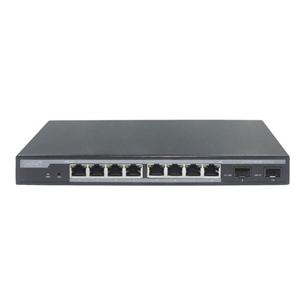 L2 managed Gigabit Ethernet PoE Switch 8