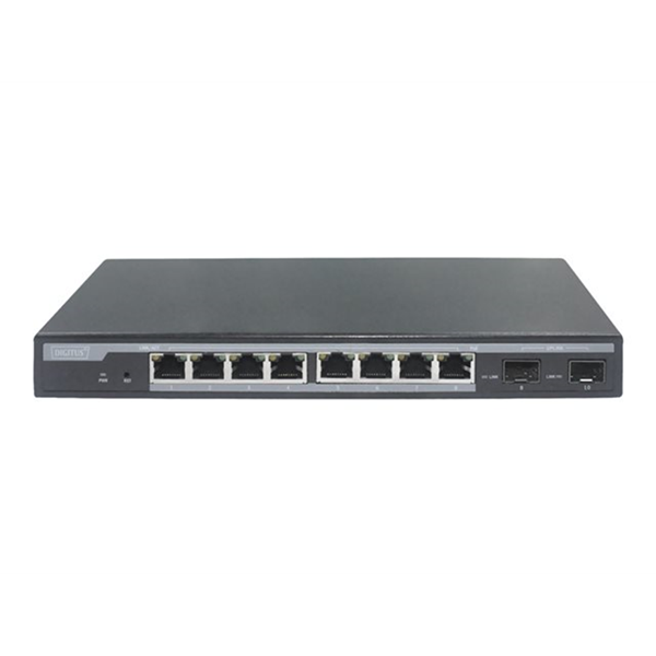 L2 managed Gigabit Ethernet PoE Switch 8
