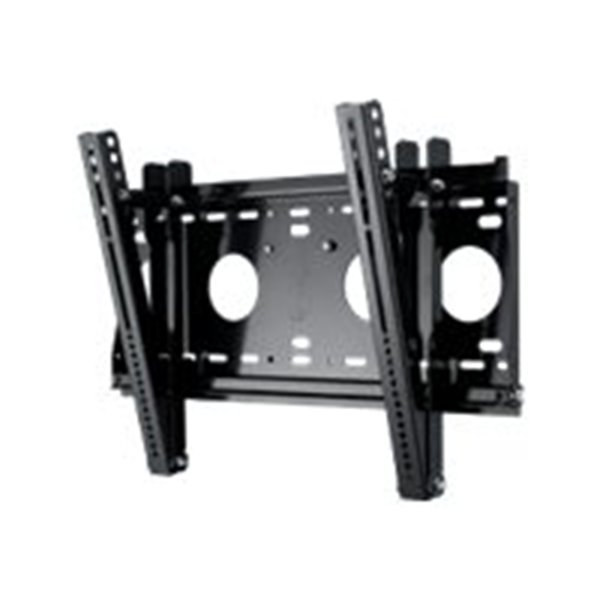 Large Mounting Kit for Ceiling or Wall 32-42i\Max 80kg\15o Tilt\Black