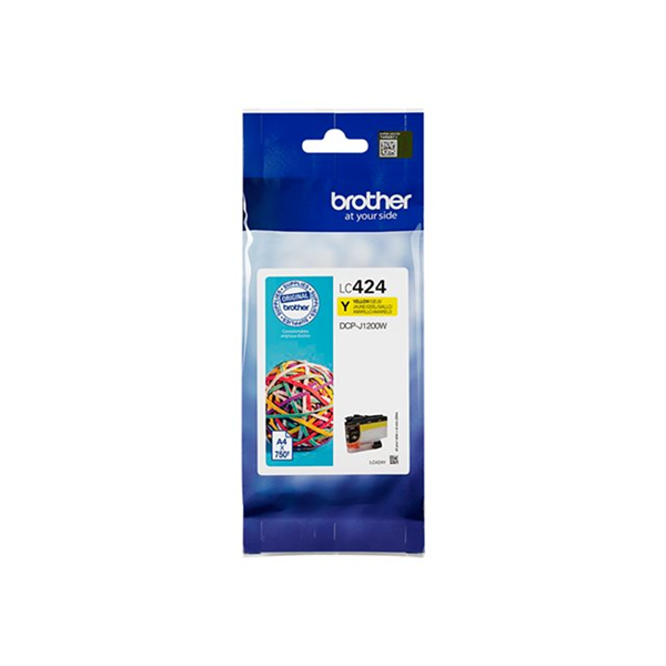 LC424Y Yellow ink cartridge - single 750