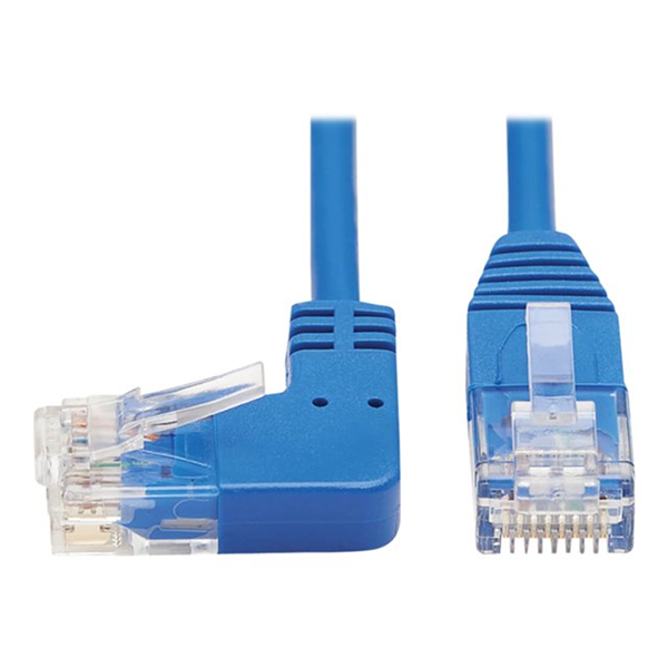 Left-Angle Cat6 Gigabit Molded Slim UTP Left-Angle Cat6 Gigabit Molded Slim UTP