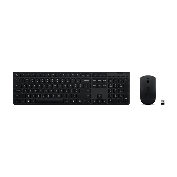LENOVO PROFESSIONAL WIRELESS RECHARGEABLE KEYBOARD AND MOUSE COMBO AI -BELGIUM ENGLISH