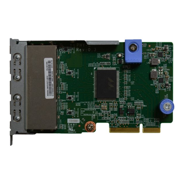Lenovo ThinkSystem - netwerkadapter - LAN-on-motherboard (LOM) - Gigabit Ethernet x 4
