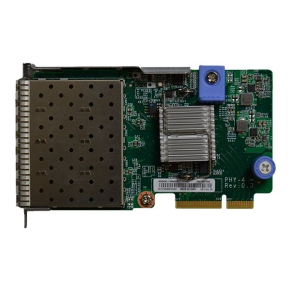 Lenovo ThinkSystem - netwerkadapter - LAN-on-motherboard (LOM) - 10 Gigabit SFP+ x 4