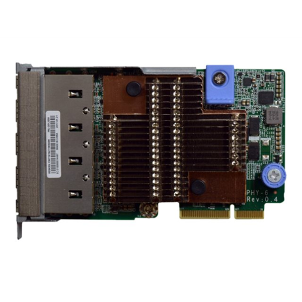 Lenovo ThinkSystem - netwerkadapter - LAN-on-motherboard (LOM) - 10Gb Ethernet x 4 Lenovo ThinkSystem - netwerkadapter - LAN-on-motherboard (LOM) - 10Gb Ethernet x 4