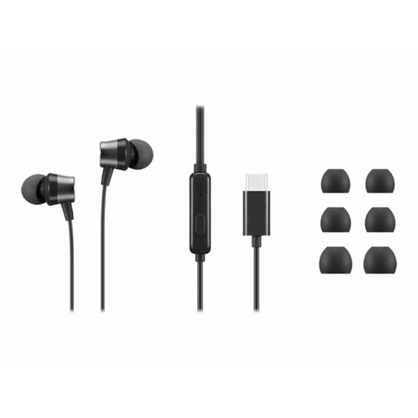 Lenovo USB-C Wired In-Ear Headphones