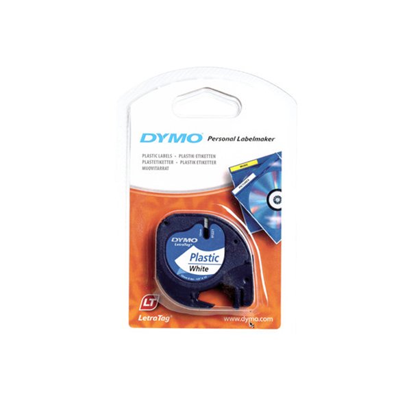 LETRATAG TAPE PLASTIC PARELWIT
