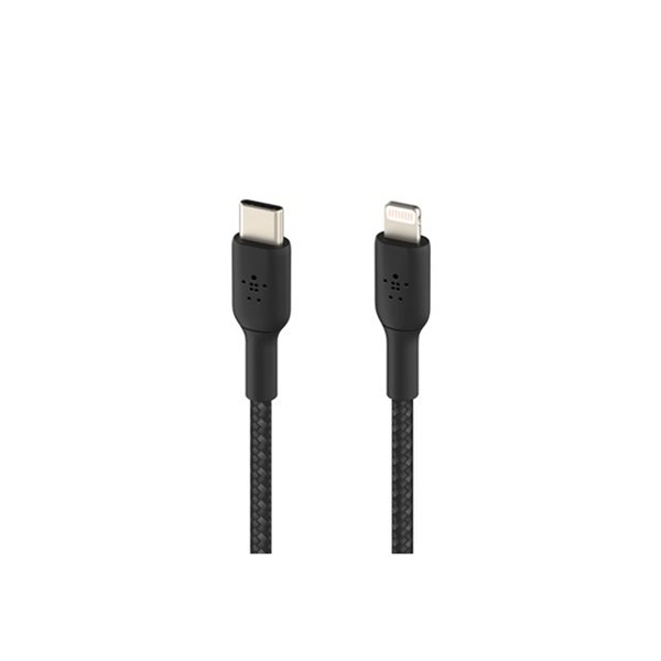 Lightning to USB-C Cable Braid 1M Black