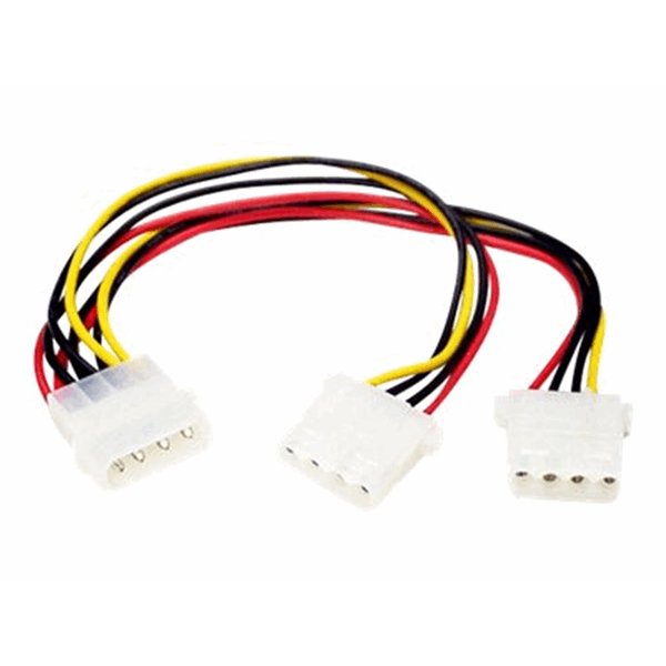 LP4 to 2x LP4 Power Y Cable