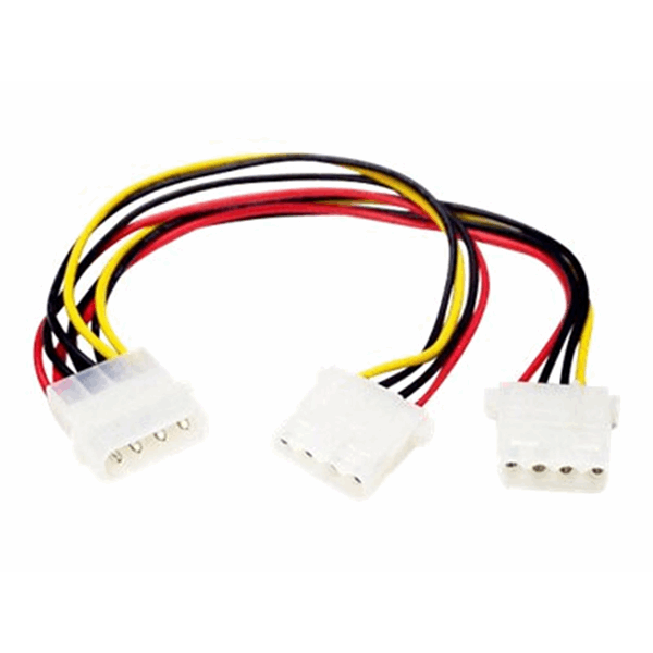 LP4 to 2x LP4 Power Y Cable LP4 to 2x LP4 Power Y Cable