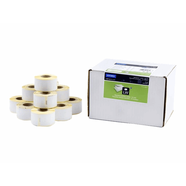 LW ADRESETIKET WIT 28*89MM (24X130)