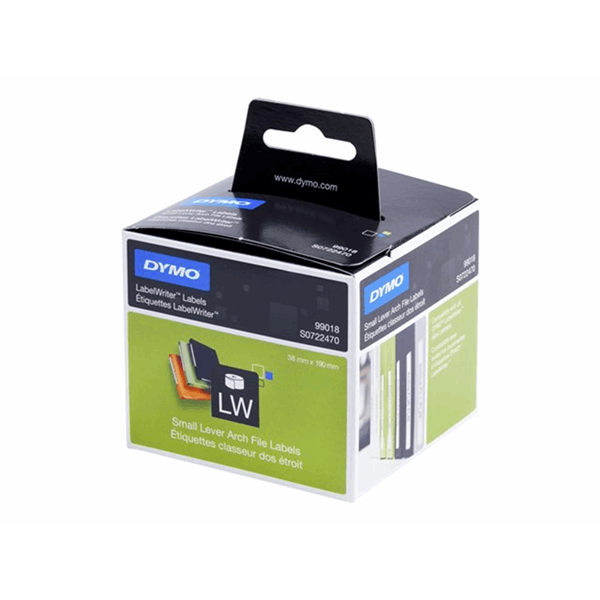 LW ETIKET ORDNER SMAL 38*190MM (1X110)