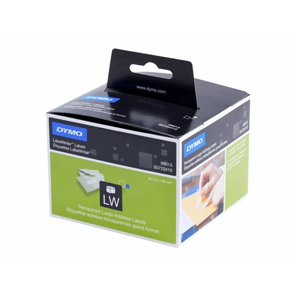 LW PLASTIC ADRESETIKET 36*89MM (1X260)