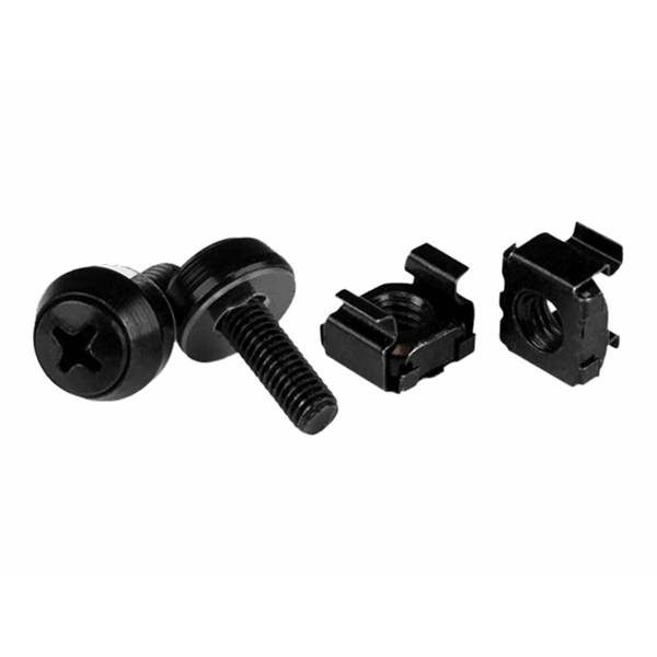 M5 SCREWS CAGE NUTS - 50 PACK BLACK