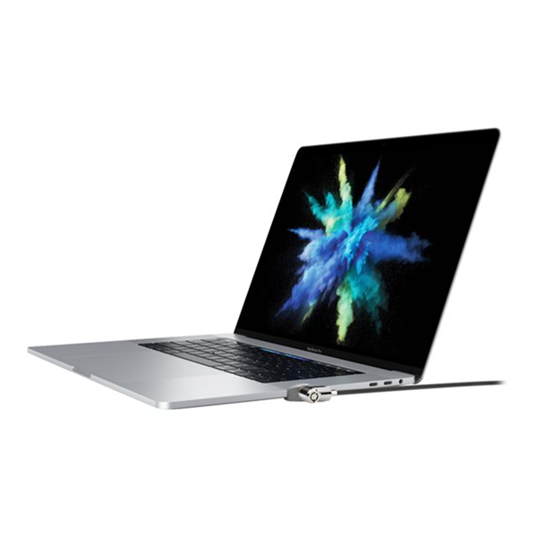 MacBook TBar with Keyed Cable Lock