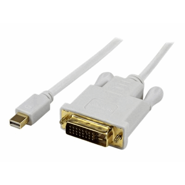 mDP to DVI Cable 3ft Active White