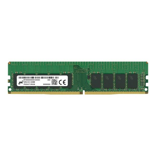 Micron DDR4 ECC UDIMM 8GB 1Rx8 3200
