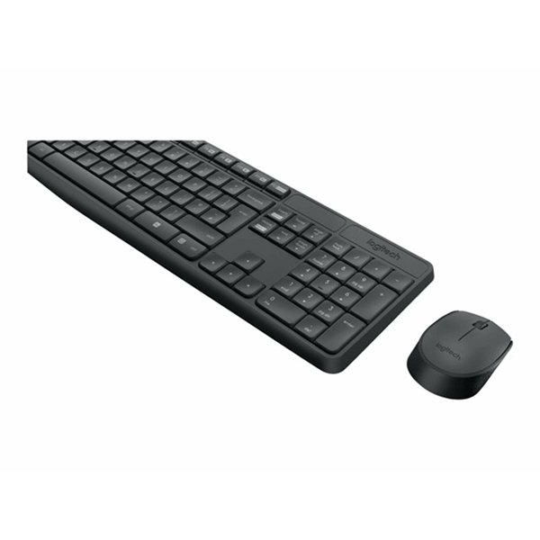 MK235 Wireless Keyboard and Mouse Combo-GREY-US INT''L-2.4GHZ-INTNL-(GREY KEYS GREY BTM)- QWERTY