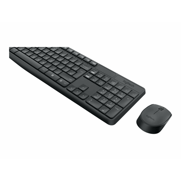 MK235 Wireless Keyboard and Mouse Combo-GREY-US INT''L-2.4GHZ-INTNL-(GREY KEYS GREY BTM)- QWERTY