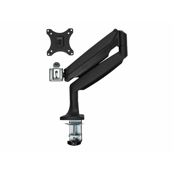 Monitor Arm - Heavy Duty Aluminum Black