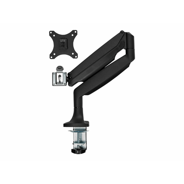 Monitor Arm - Heavy Duty Aluminum Black