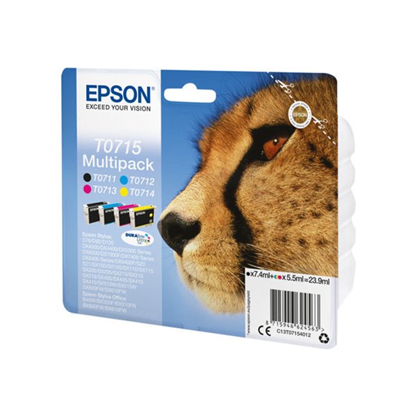 Multipack 4-colours T0715 DURABrite Ultra Ink