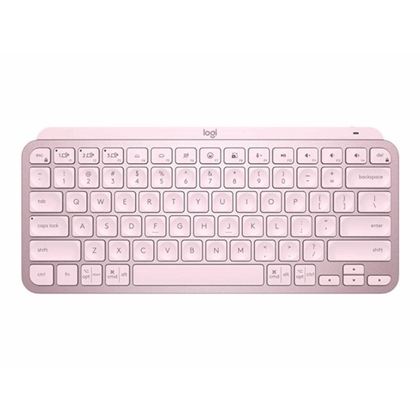 MX Keys Mini Minimalist Wireless Illuminated Keyboard - ROSE - CH - CENTRAL