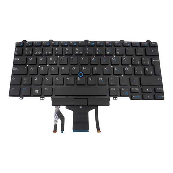N/B KBD Lat 7400 Spanish