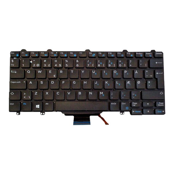 N/B KBD Latitude E5550 Danish