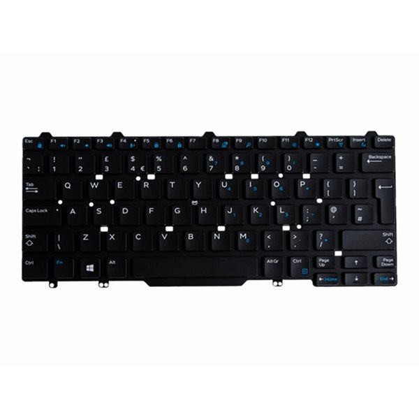 NB KBD XPS 12 UK Layout 81Key Backlit W8