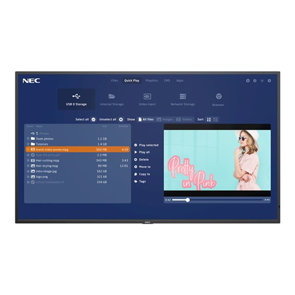 NEC MultiSync P495-MPi4 NEC MultiSync P495-MPi4